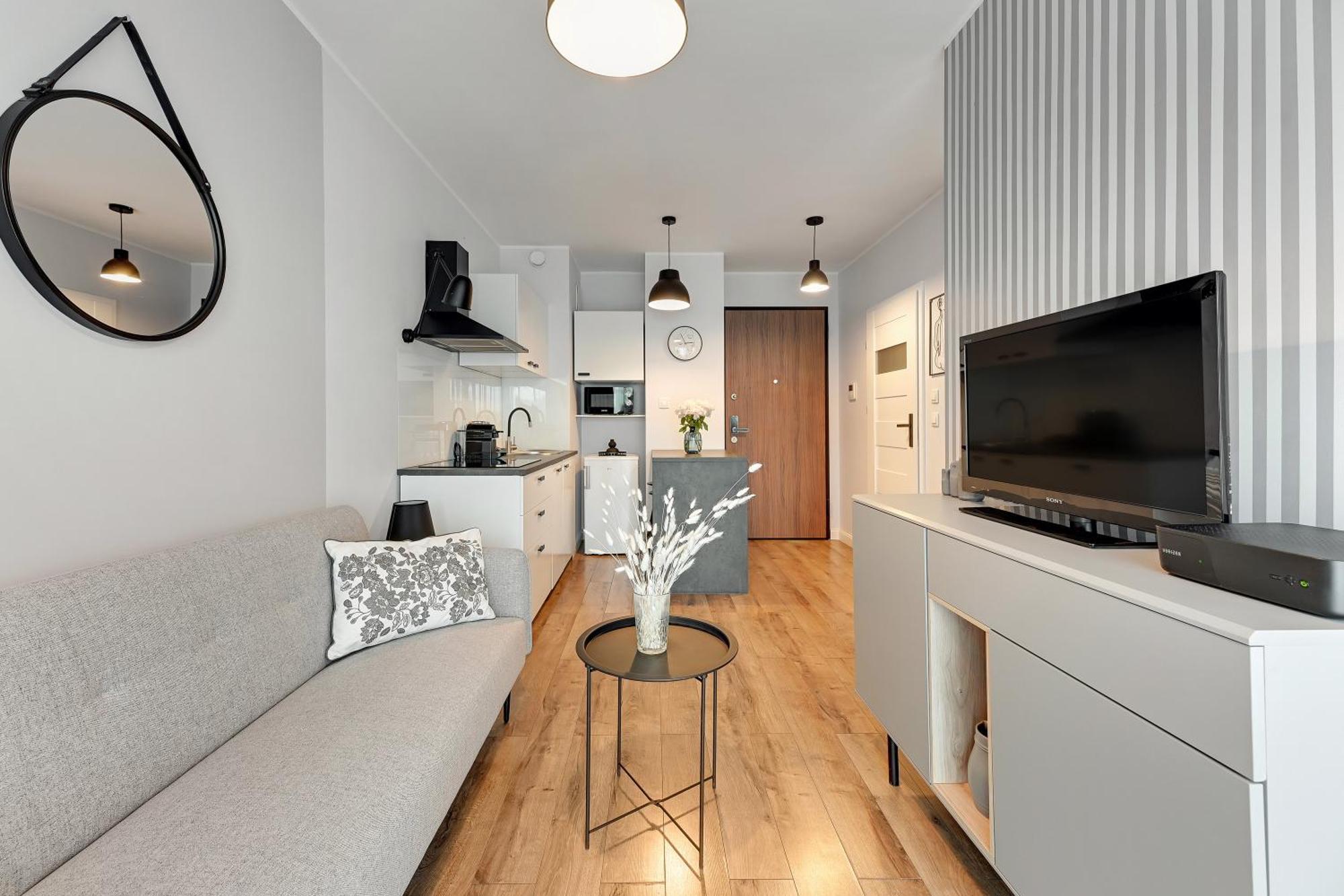 גדנסק Nadmotlawie Riverside & Gym By Downtown Apartments חדר תמונה